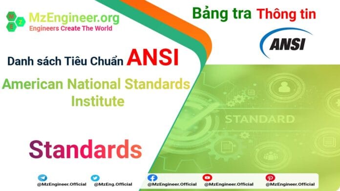 Danh sách tiêu chuẩn ANSI