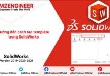 Hướng dẫn tạo template trong SolidWorks